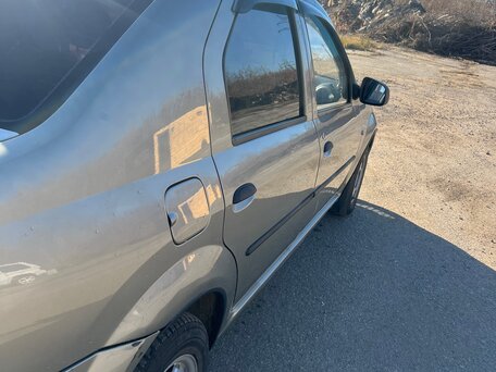 2011 Renault Logan I Рестайлинг, бежевый, 298000 рублей, вид 2