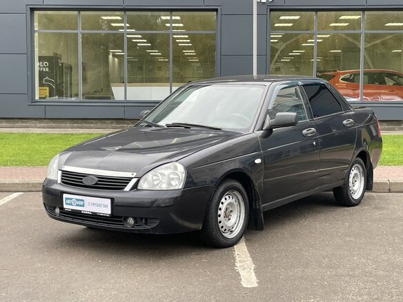 2009 Lada (ВАЗ) Priora I, чёрный, 235000 рублей