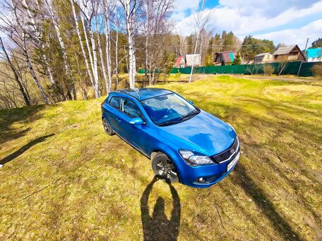2011 Kia Ceed I Рестайлинг, синий, 690000 рублей, вид 4