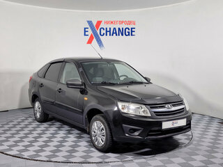 2014 Lada (ВАЗ) Granta I, чёрный, 226000 рублей, вид 1