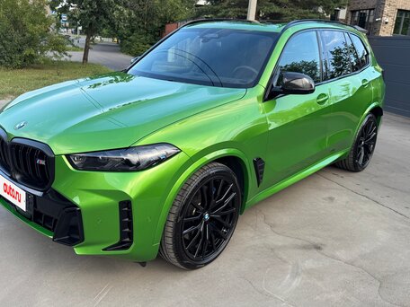 2024 BMW X5 M60i IV (G05/G18) Рестайлинг, зелёный, 15300000 рублей, вид 1