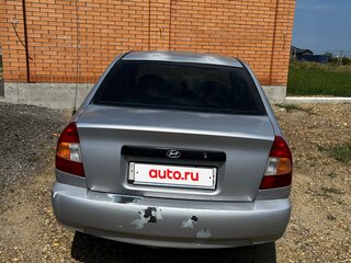 2006 Hyundai Accent ТагАЗ II, серебристый, 250000 рублей, вид 2