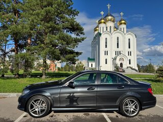 2011 Mercedes-Benz C-Класс 180 BlueEFFICIENCY III (W204) Рестайлинг, чёрный, 1550000 рублей, вид 5