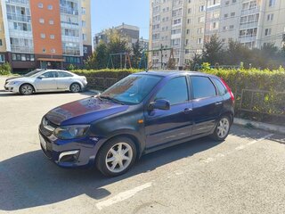 2013 Lada (ВАЗ) Kalina II, синий, 370000 рублей, вид 2