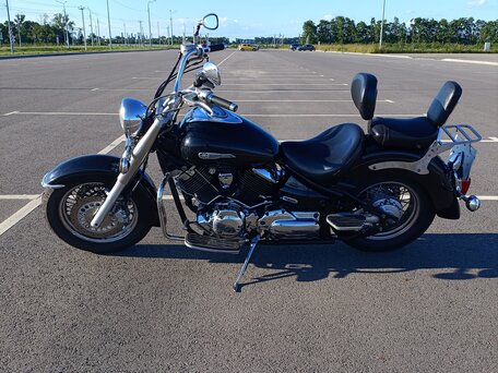 2002 Yamaha XVS1100, чёрный, 400000 рублей, вид 1