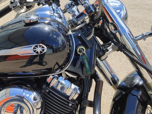 2008 Yamaha XVS400 Drag Star, чёрный, 390000 рублей - вид 6