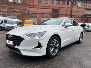 2021 Hyundai Sonata VIII (DN8), белый, 1860000 рублей, вид 1