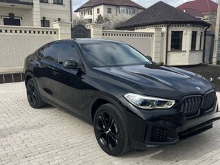 2020 BMW X6 40i III (G06), чёрный, 6500000 рублей, вид 4