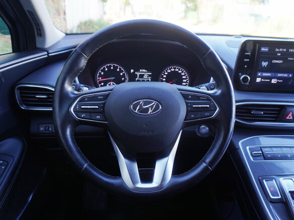 2021 Hyundai Santa Fe IV Рестайлинг, серый, 3643000 рублей - вид 12