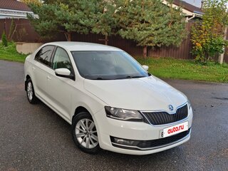 2019 Skoda Rapid I Рестайлинг, белый, 850000 рублей, вид 2
