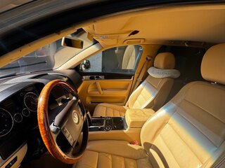 2004 Volkswagen Touareg I, бежевый, 900000 рублей, вид 5