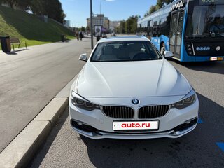 2017 BMW 4 серии 430i xDrive F32/F33/F36 Рестайлинг, белый, 3200000 рублей, вид 2