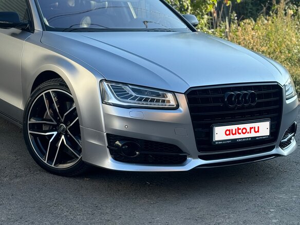 2014 Audi A8 III (D4) Рестайлинг, чёрный, 2600000 рублей - вид 5