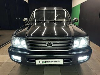 2002 Toyota Land Cruiser 100 Series, чёрный, 1670000 рублей, вид 2