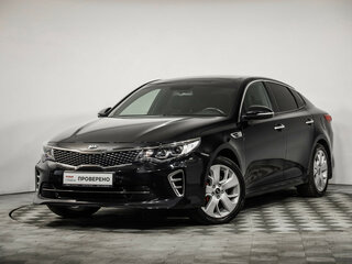 2018 Kia Optima IV, чёрный, 1549000 рублей, вид 1