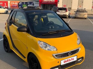 2014 Smart Fortwo II, жёлтый, 1750000 рублей, вид 2