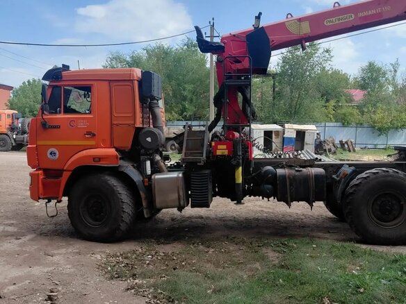 2019 КамАЗ 54115, оранжевый, 5000000 рублей - вид 3