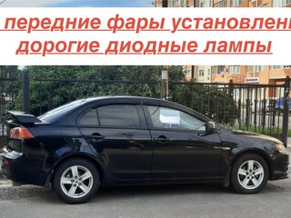 2007 Mitsubishi Lancer X, чёрный, 790000 рублей, вид 2