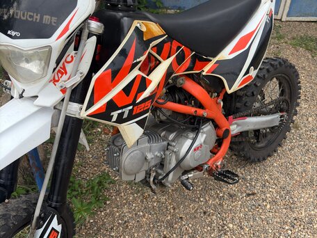 2023 Kayo Basic TT125, оранжевый, 60000 рублей, вид 2