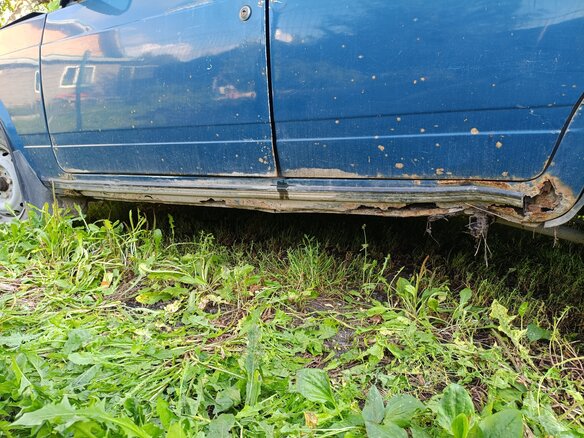 2003 Lada (ВАЗ) 2107, синий, 80000 рублей - вид 7