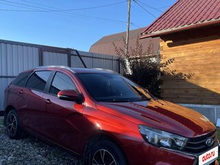 2019 Lada (ВАЗ) Vesta SW I, красный, 950000 рублей, вид 3