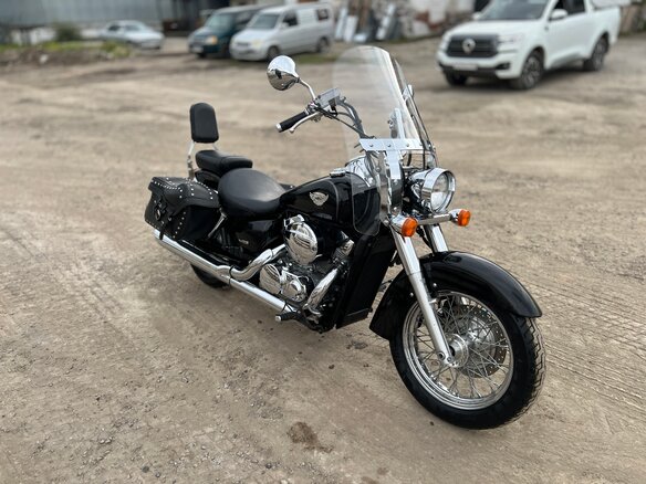 2005 Honda Shadow 750, чёрный, 600000 рублей