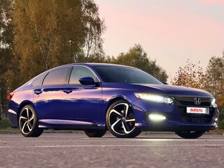 2019 Honda Accord X, синий, 1750000 рублей, вид 1