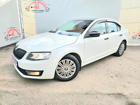 2014 Skoda Octavia III (A7), белый, 875000 рублей, вид 2