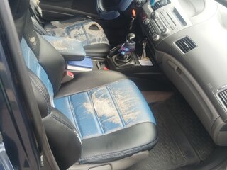 2007 Honda Civic VIII, синий, 299000 рублей, вид 5