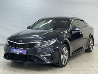 2018 Kia Optima IV Рестайлинг, синий, 1899000 рублей, вид 1
