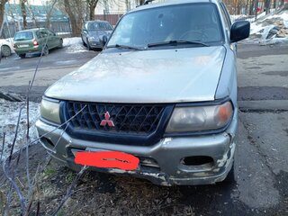 2000 Mitsubishi Montero Sport I, серебристый, 350000 рублей, вид 1