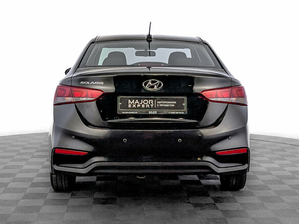 2017 Hyundai Solaris II, чёрный - вид 5
