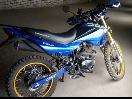 2014 Wels ZT250-XT, синий, 82000 рублей, вид 3