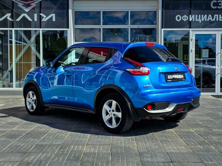 2018 Nissan Juke I Рестайлинг, синий, 1554000 рублей, вид 2