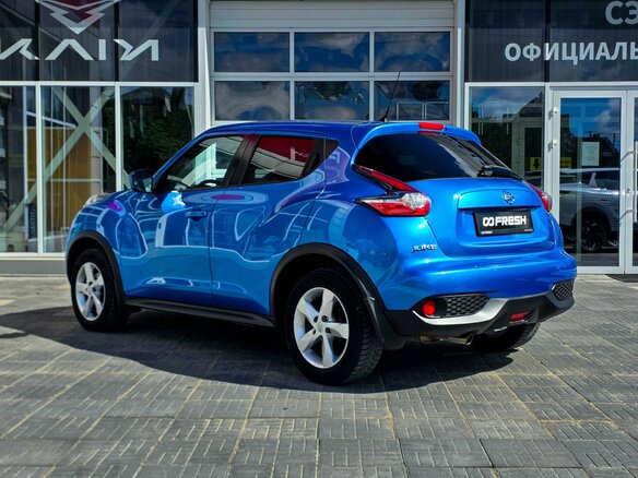 2018 Nissan Juke I Рестайлинг, синий, 1509000 рублей - вид 1