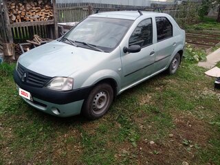 2006 Renault Logan I, зелёный, 225000 рублей, вид 1