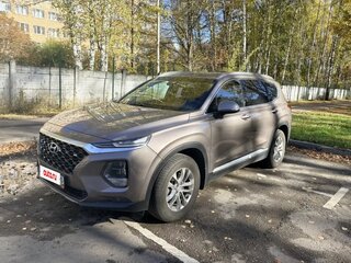 2018 Hyundai Santa Fe IV, бежевый, 2700000 рублей, вид 3