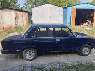 1987 Lada (ВАЗ) 2107, синий, 299000 рублей, вид 3