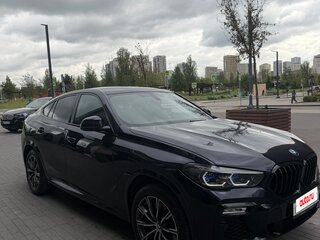 2021 BMW X6 40i III (G06), чёрный, 7600000 рублей, вид 3