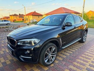 2016 BMW X6 30d II (F16), чёрный, 3900000 рублей, вид 1