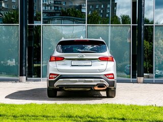 2020 Hyundai Santa Fe IV, серебристый, 2770000 рублей, вид 4