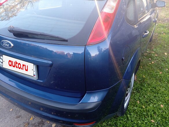 2007 Ford Focus II, синий, 365000 рублей - вид 7