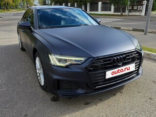 2020 Audi A6 45 TFSI V (C8), синий, 4200000 рублей, вид 3