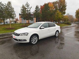 2012 Volkswagen Passat B7, белый, 1145000 рублей, вид 2
