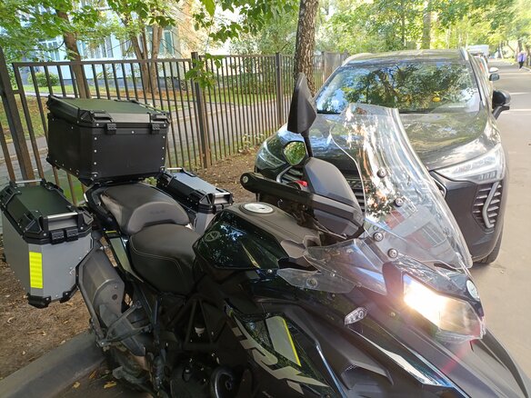2025 Benelli TRK 502 X, синий, 570000 рублей - вид 8