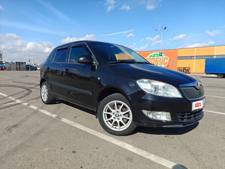 2010 Skoda Fabia II Рестайлинг, чёрный, 530000 рублей, вид 3