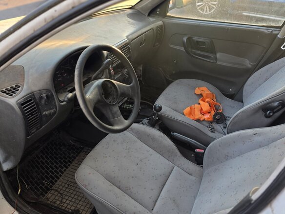 1997 Volkswagen Caddy II, белый - вид 6