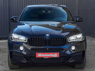 2018 BMW X6 40d II (F16), чёрный, 4000000 рублей, вид 2