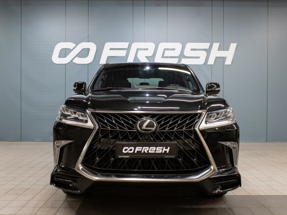 2018 Lexus LX 570 III Рестайлинг 2, чёрный, 9400000 рублей - вид 2