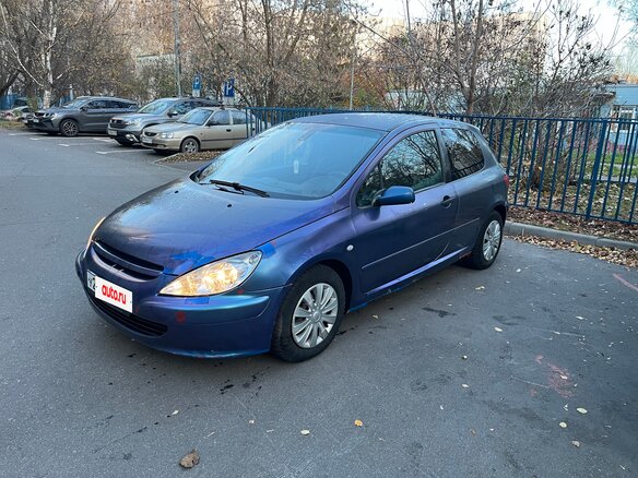 2002 Peugeot 307 I, синий, 120000 рублей - вид 2